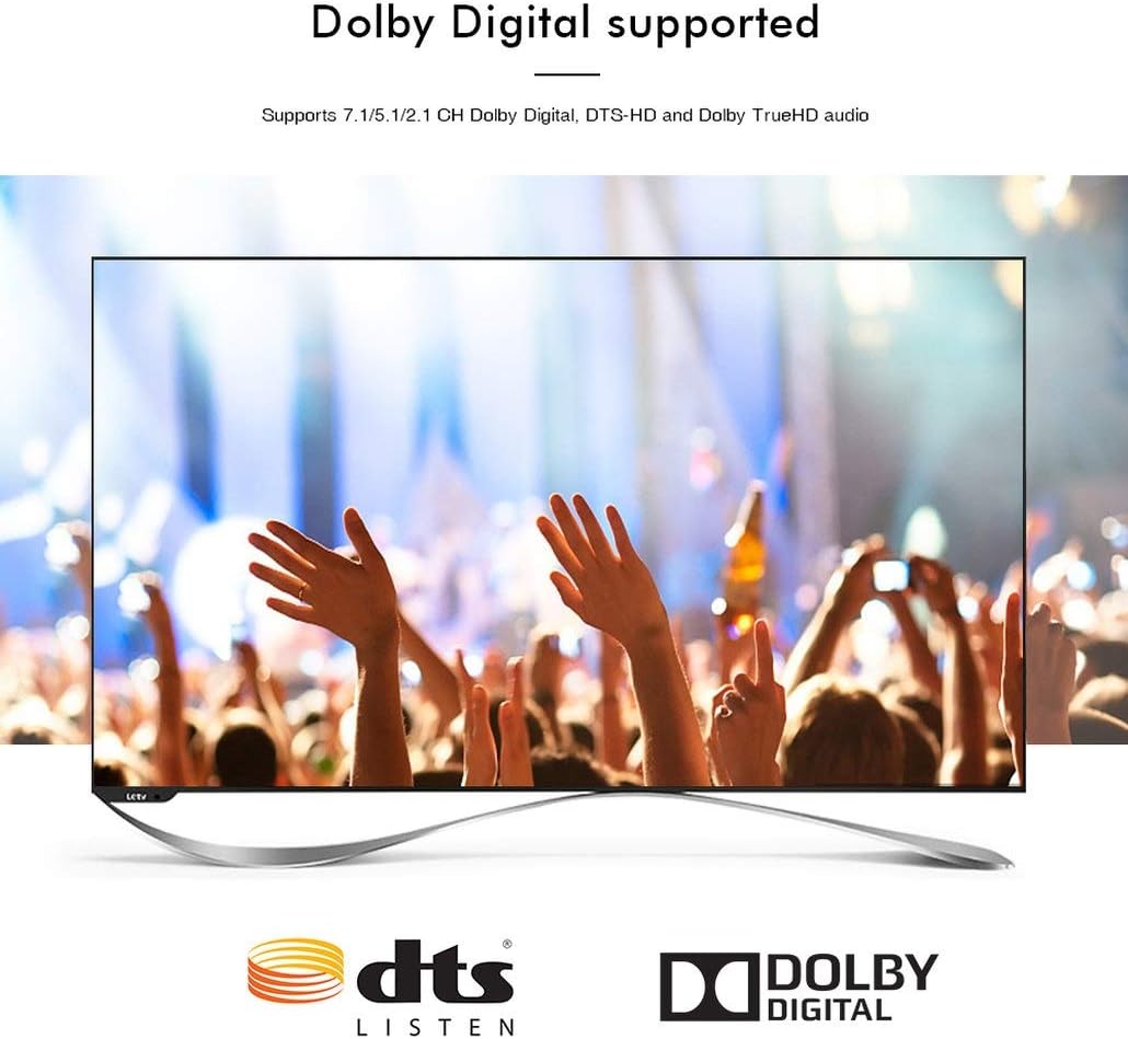 PremiumCord 4K HDMI Splitter 1-4 Port mit Netzteil, Metallgehäuse, Video Auflösung 4Kx2K 2160p UHD,