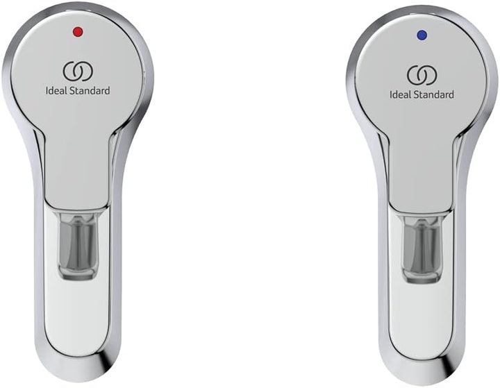 Ideal Standard B1146AA Waschtischarmatur Calista, Chrom Basin Pillar Taps, Basin Pillar Taps
