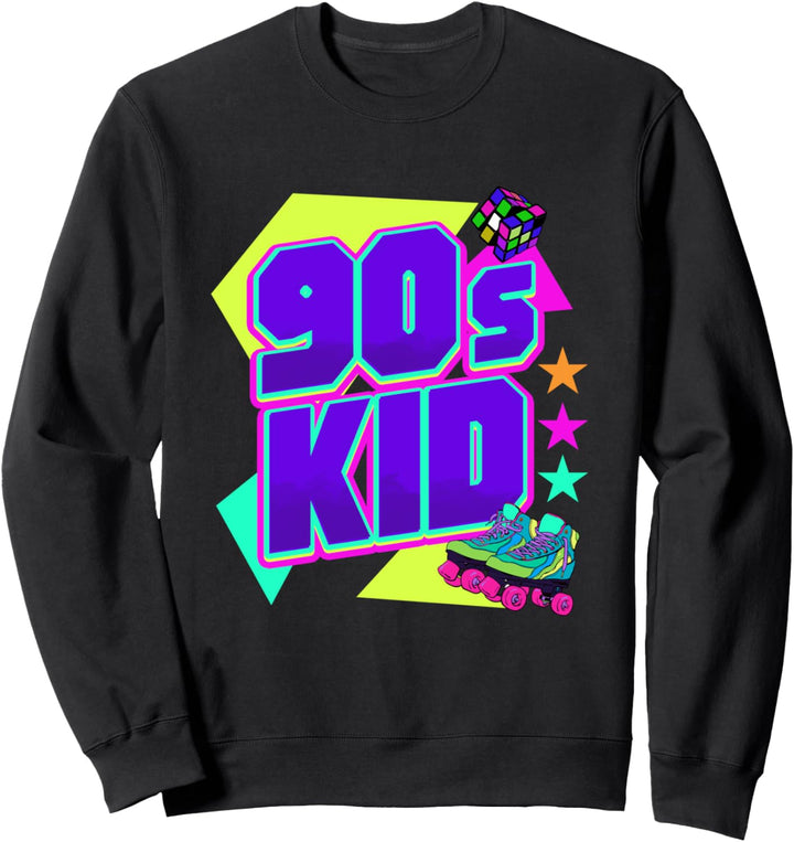 Retro 90s Party Ära - Vintage Neunziger Oldschool 90er Sweatshirt