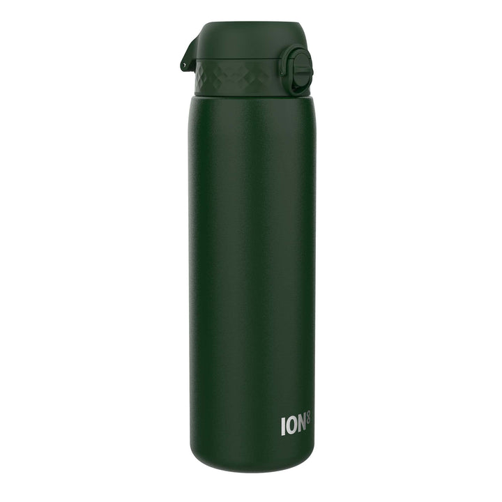 Ion8 1 Liter Edelstahl Trinkflasche, Auslaufsicher, Einhandöffnung, Sichere Verriegelung, Spülmaschi