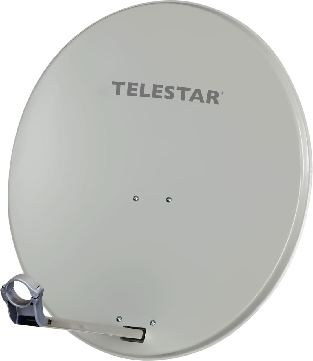 Telestar Digirapid 80 SAT-Spiegel (80 cm Aluminium-Spiegel, vormontierte Masthalterung, 40mm LNB-Hal