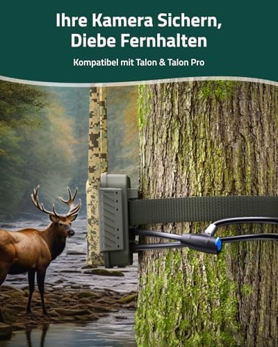 Reolink 4K 3G/4G LTE PTZ Überwachungskamera Aussen mit SIM-Karte, Wildkamera mit Bewegungsmelder Nac