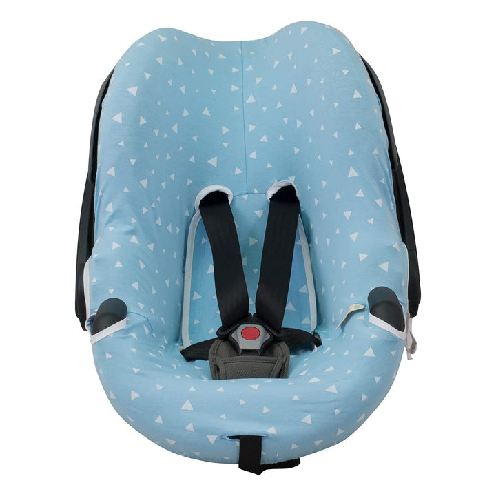 JYOKO Kids Bezug Kompatibel mit BeSafe iZi Go (Blue Sparkles), Blue Sparkles