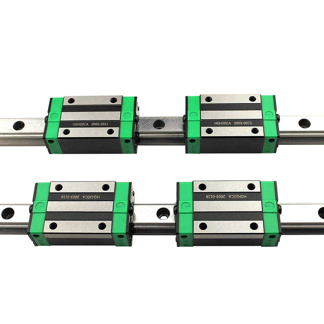 Linearführung HGR20 800mm Linearschiene mit 4PCS Gleitblock + 1PCS SFU1605 800mm Kugelumlaufspindel