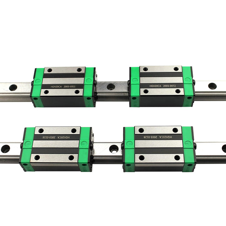 Linearführung HGR20 800mm Linearschiene mit 4PCS Gleitblock + 1PCS SFU1605 800mm Kugelumlaufspindel