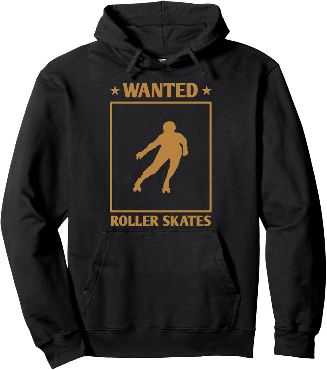 Wanted Rollschuhe Rollschuhe Inlineskater Pullover Hoodie