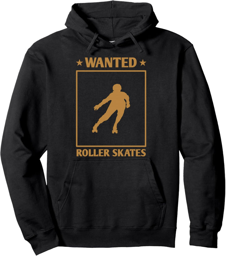 Wanted Rollschuhe Rollschuhe Inlineskater Pullover Hoodie