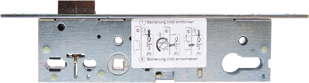 ABUS - Einsteckschloss Rohrahmentür ESR PZ LR Z 40 92 24-61752 40mm, 40mm