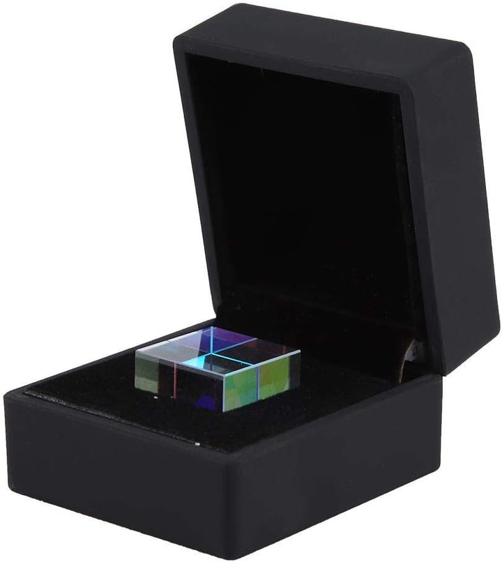 23 * 23 * 23mm optisches Glasprisma, RGB-Dispersionswürfel-Prisma-Buntglasprisma für das Unterrichte