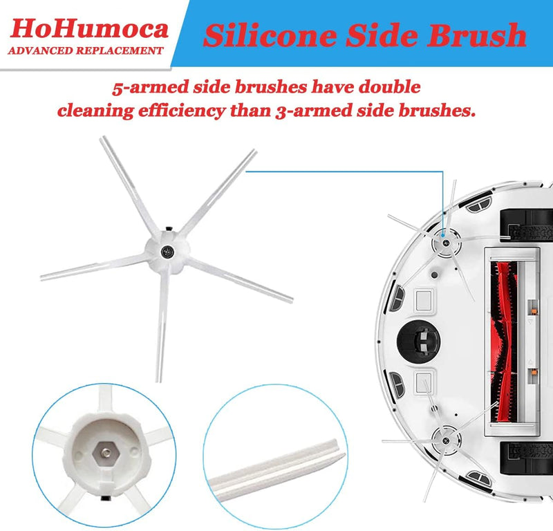 Zubehör für Xiaomi Roborock Saugroboter S5 Max S6 Max S6 Pure S6 MaxV S50 S51 S55 S60 S65 S5 S6, Ers