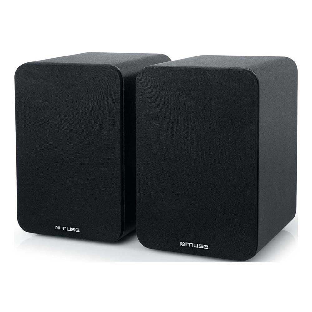 Muse M-620 BT Bluetooth-Lautsprecher mit Radio, in hochwertigem Holzgehäuse (PLL-Tuner, NFC, USB) sc