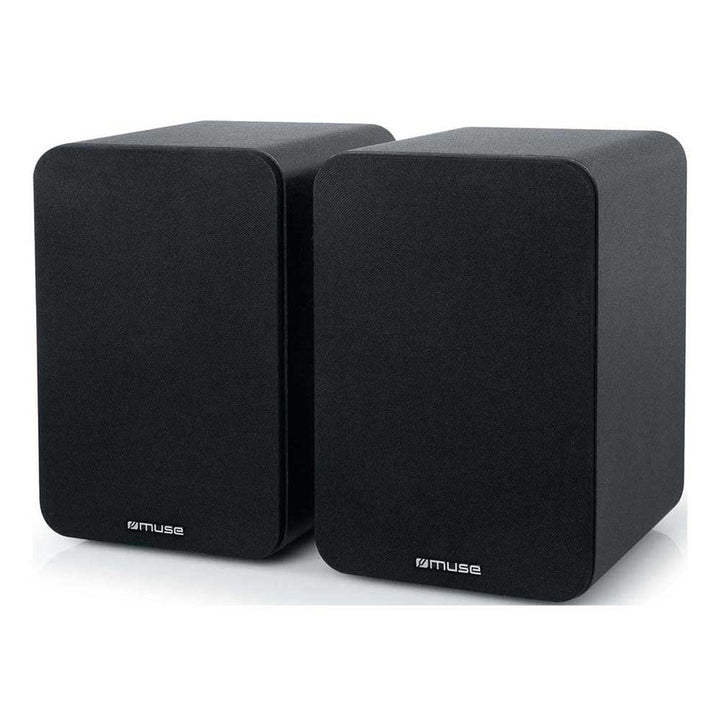 Muse M-620 BT Bluetooth-Lautsprecher mit Radio, in hochwertigem Holzgehäuse (PLL-Tuner, NFC, USB) sc