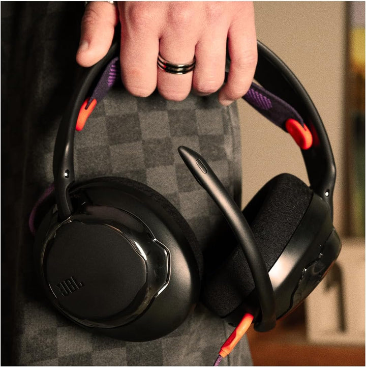 JBL Quantum 250 Kabelgebundene Over-Ear-Gaming-Kopfhörer, JBL Quantum Spatial Sound, Mikrofon mit Ge