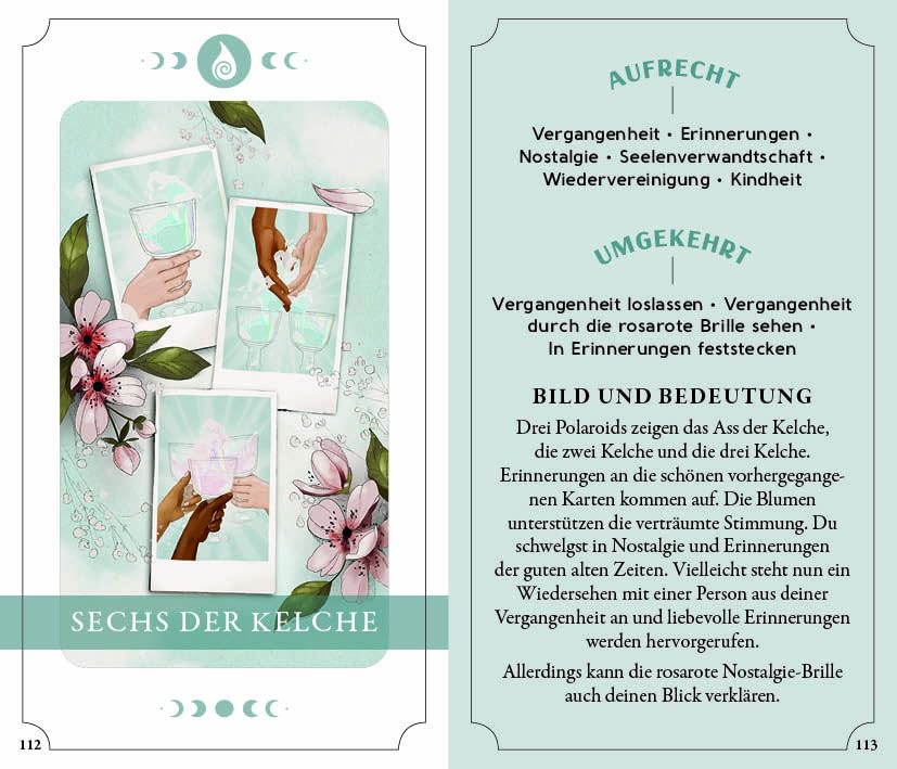 Tarot-Kartenset: Seelenreise Tarot: 78 kunstvoll illustrierte Karten mit Goldrand und Begleitbuch, T