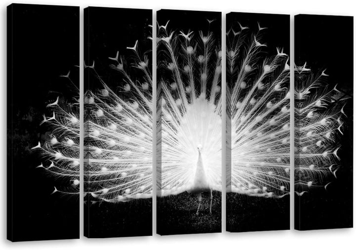 Feeby Frames, Leinwandbild, Bilder, Wand Bild - 5 Teile - Wandbilder, Kunstdruck XXL, Typ C, 250x120