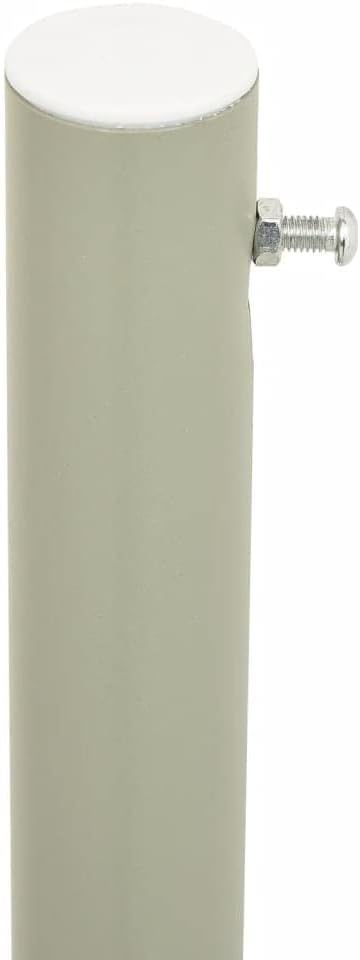 puraday 180x600 cm Seitenmarkise Ausziehbar Braun Terrassen-Sichtschutz Balkon Seitenwand Stilvolle