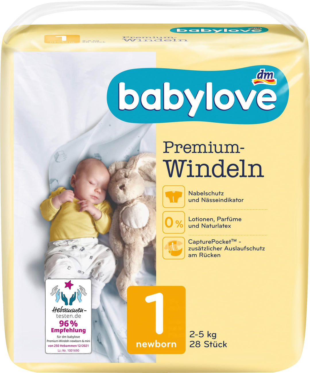 Babylove Feuchttücher und co (4er Pack, Premium Windeln Gr. 1) 4er Pack Premium Windeln Gr. 1, 4er P