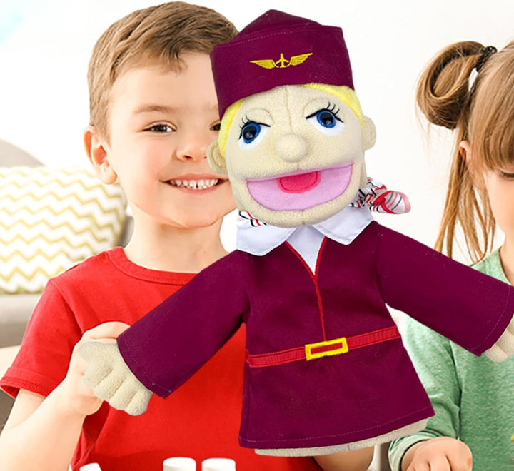 Kuschelpuppe, Handpuppe für Kinder Fantasiespiel Party | 15,7-Zoll-Theater-Kuckuckuck, Kuckuckuckuck