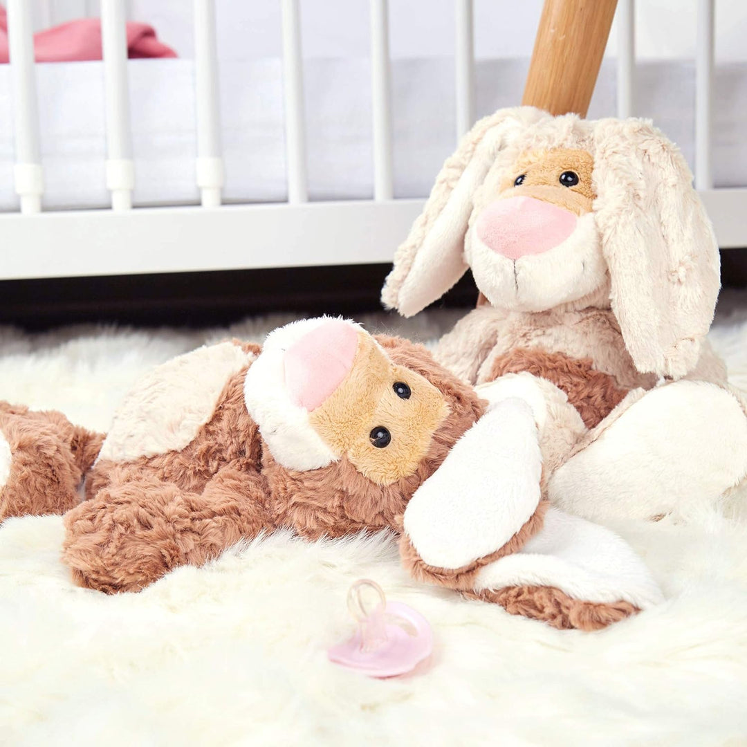 SIGIKID 42560 Schlenker Hase Sweeties Mädchen und Jungen Babyspielzeug empfohlen ab 1 Jahr braun Bra