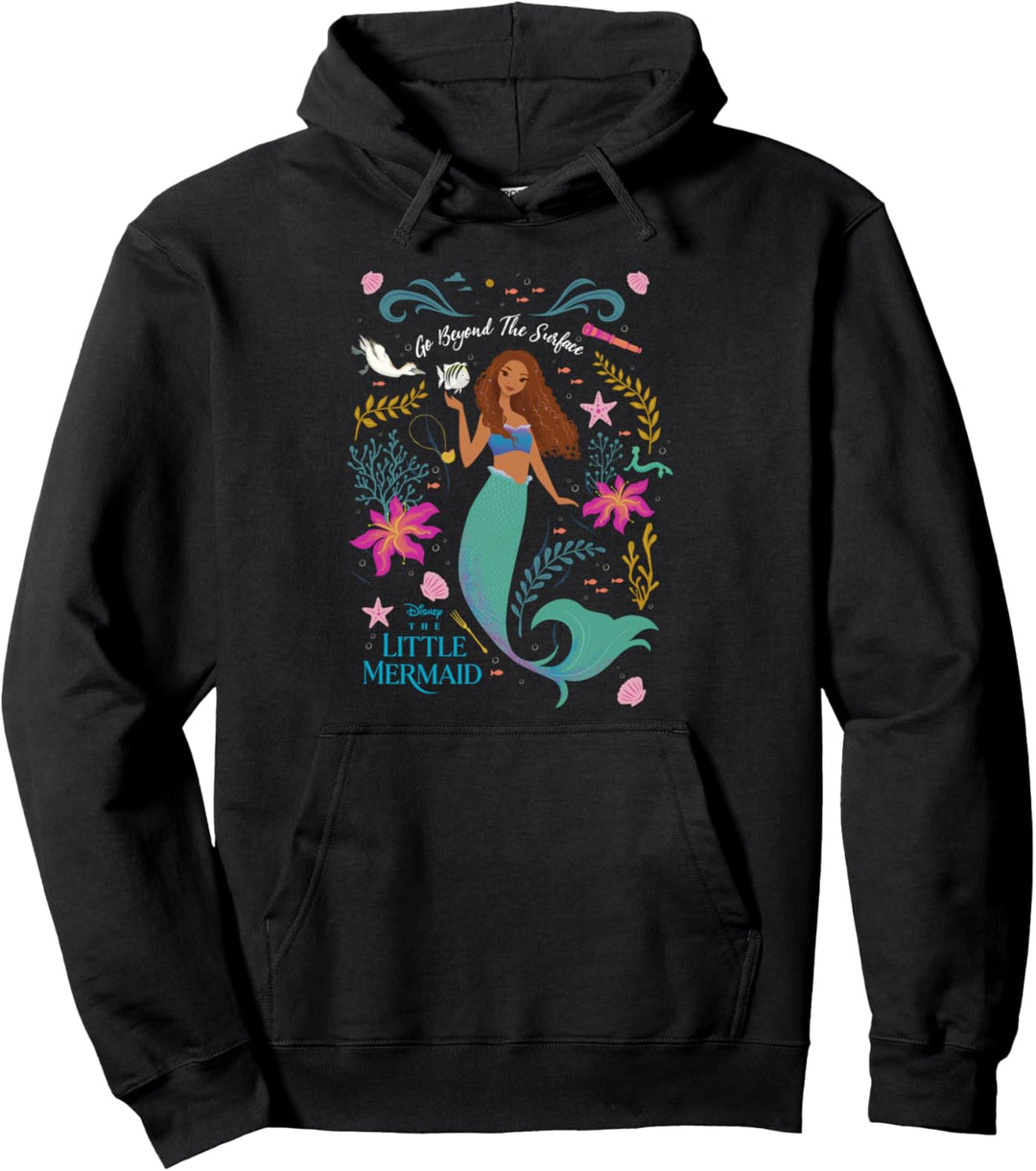 Disney The Little Mermaid Ariel Goes Beyond The Surface Pullover Hoodie