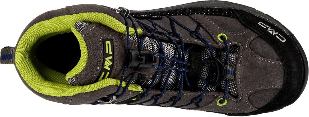 CMP Unisex Kinder Kids Rigel Mid Shoes Wp Trekking-Schuhe 28 EU Graffite Marine, 28 EU Graffite Mari