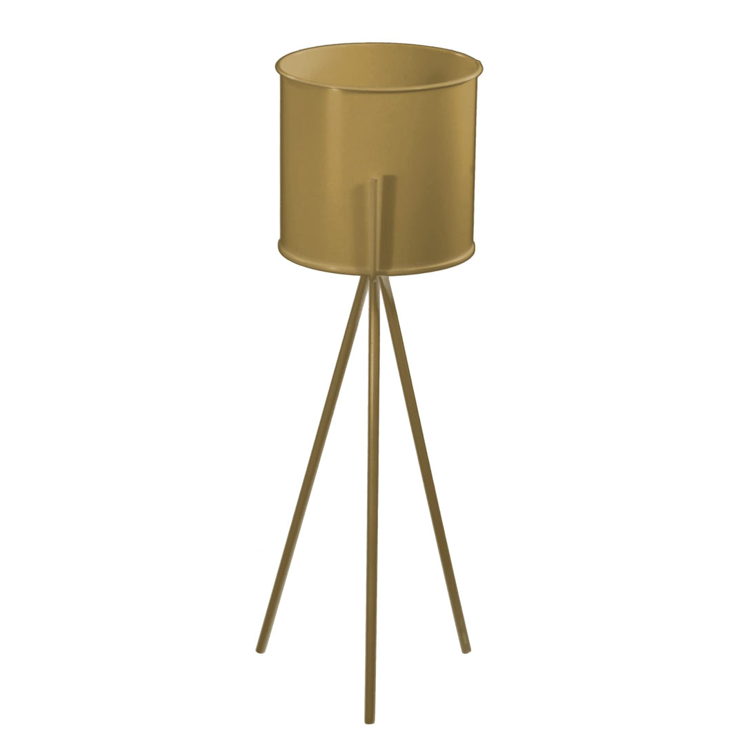 Pflanzenständer Blumenständer Plant Stand Aus Metall Mit Abnehmbarem Blumentopf Modernes Loft (23 x