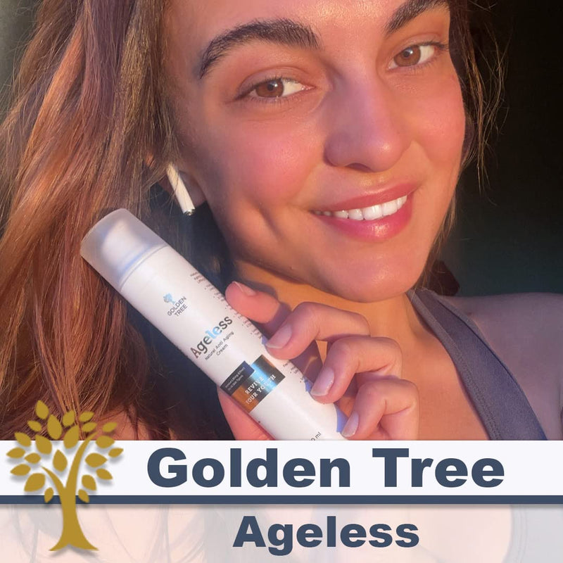Golden Tree Ageless Anti-Falten-Creme – Anti-Aging-Gesichtscreme Tag und Nacht – Hautpflegeformel er