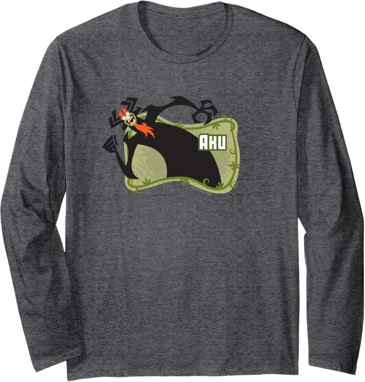 Samurai Jack Aku Floral Langarmshirt