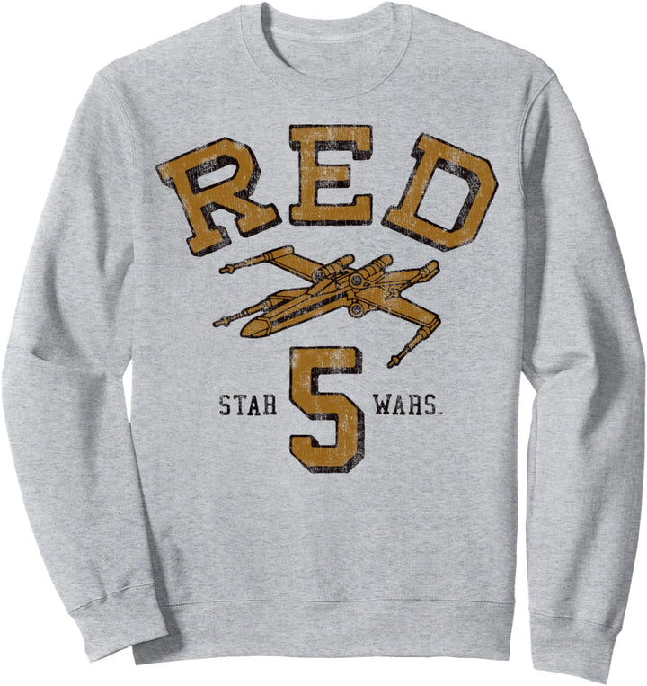 Star Wars X-Wing Red Squadron Block Text Sweatshirt