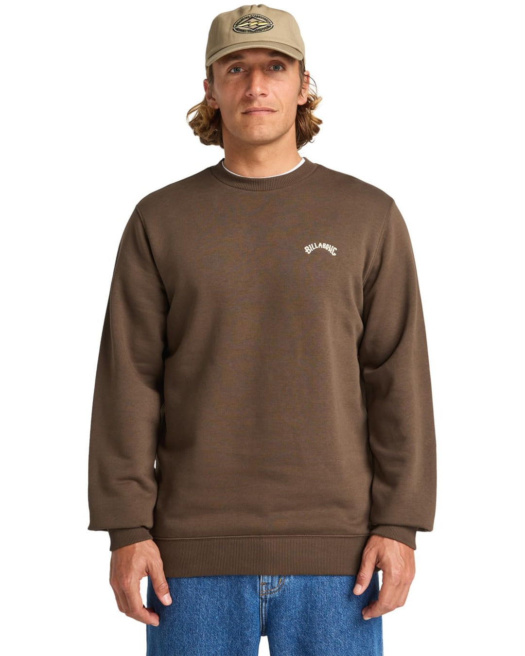 Billabong Herren Arch Cr Pullover (1er Pack) L Dark Cedar, L Dark Cedar