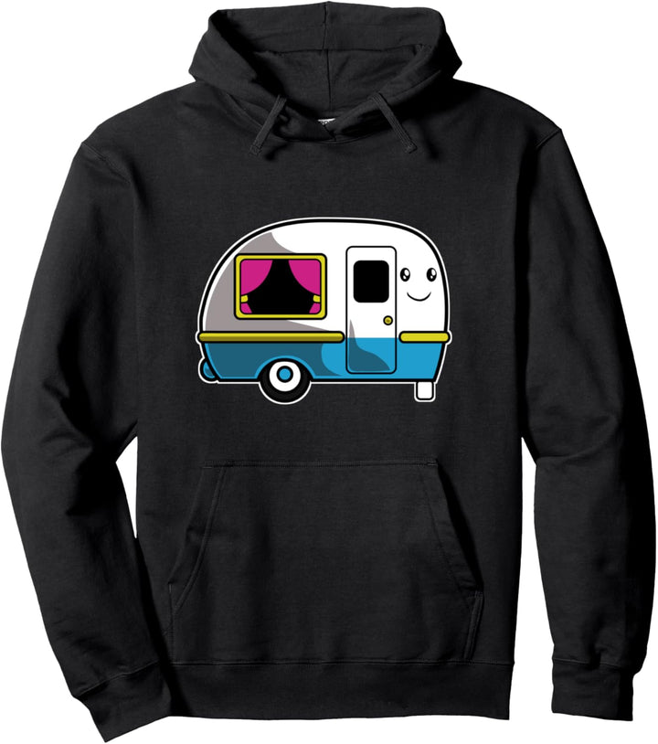 Wohnwagen Kawaii - Caravan Camper Wohnmobil Pullover Hoodie