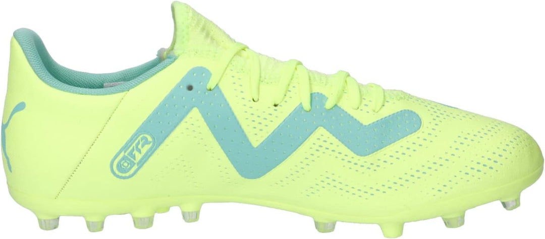 PUMA Herren Future Play Mg Fussballschuh 41 EU Fast Yellow Puma Black Electric Peppermint, 41 EU Fas