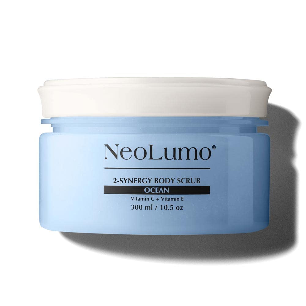 Neo Lumo Body Scrub Ocean – Feuchtigkeitsspendendes Körperpeeling mit Meeressalz & ätherischen Ölen,