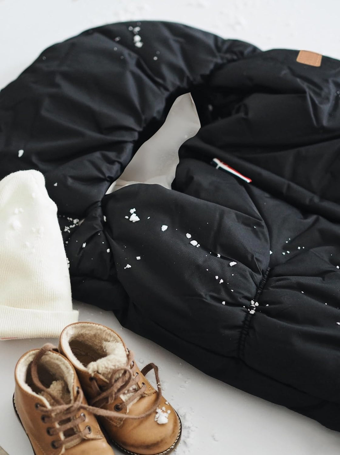 BÉABA, Fusssack für Babys Kinderwagen, 100% wasserdicht, winddicht, Double Fleece Ultra Warm, TOG 6,