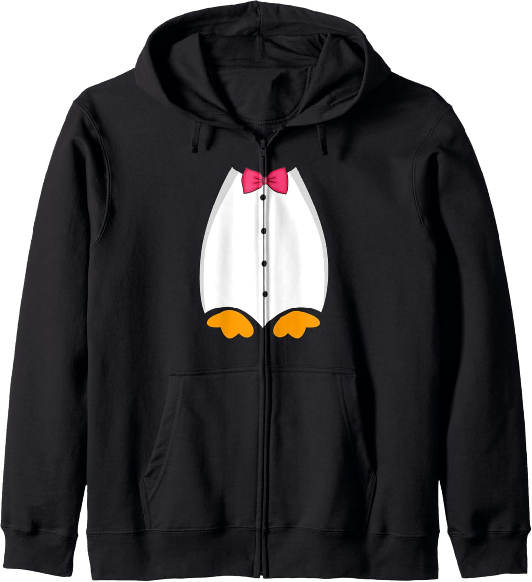 Pinguin-Kostüm für Erwachsene, Pinguin-Kostüm, lustig Kapuzenjacke