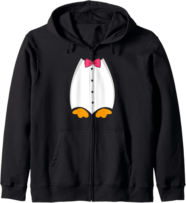 Pinguin-Kostüm für Erwachsene, Pinguin-Kostüm, lustig Kapuzenjacke