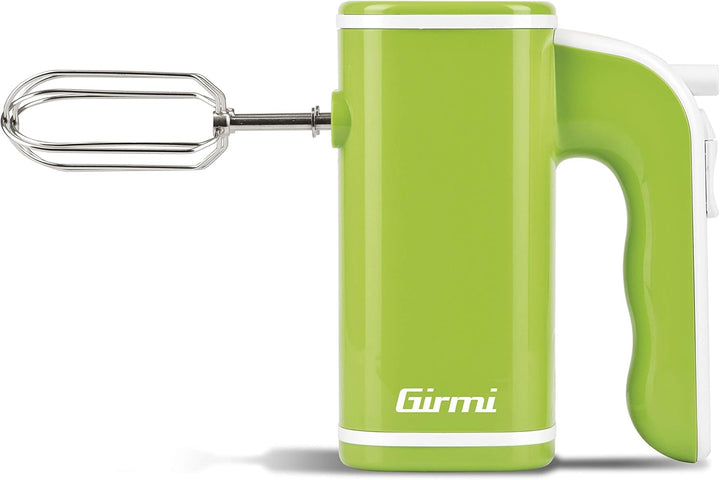 Girmi SB03 Handmixer, 150 W, Kunststoff, 5 Geschwindigkeitsstufen, Grün, Grün