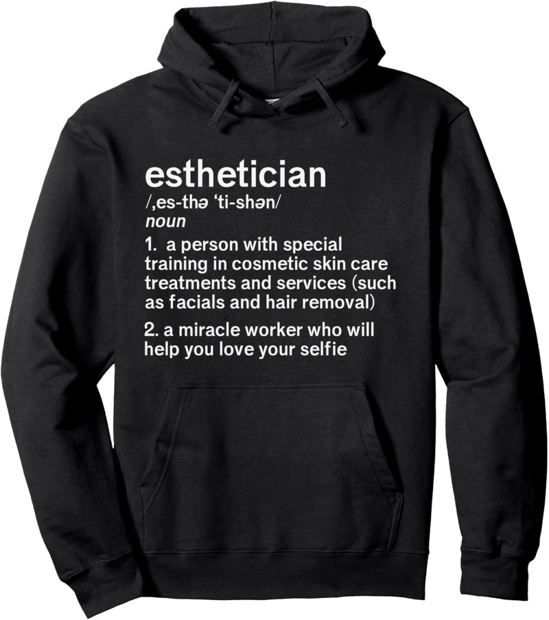 Süsses Esthetician Make Up Artist Hautpflege Beauty Friseuse Pullover Hoodie