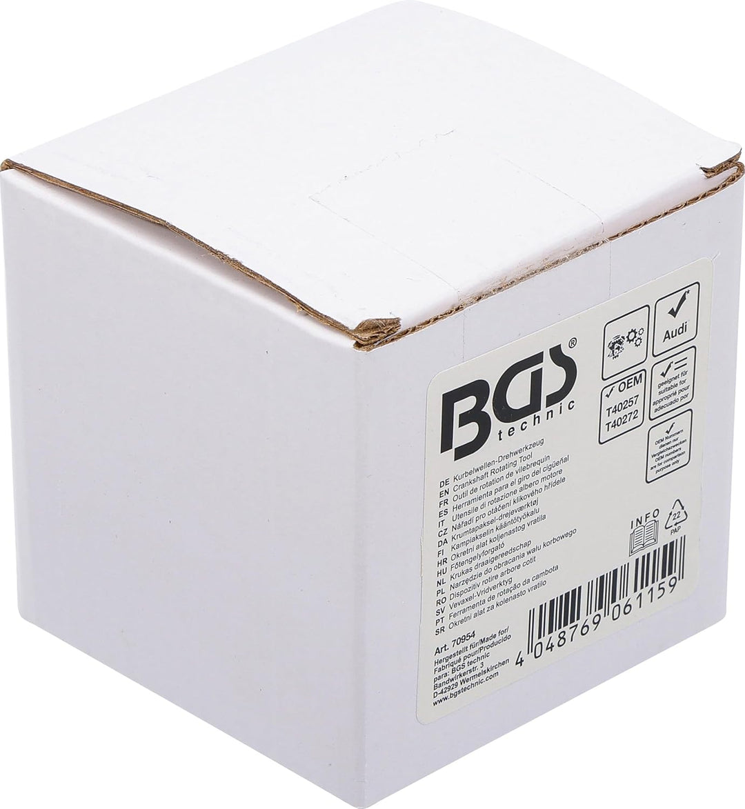 BGS 70954 | Kurbelwellen-Drehwerkzeug | für Audi V6, V8 Benzin