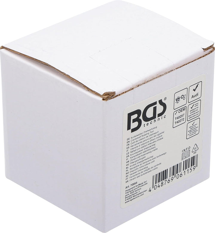 BGS 70954 | Kurbelwellen-Drehwerkzeug | für Audi V6, V8 Benzin