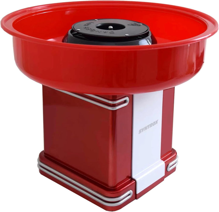 Syntrox Elektrische Zuckerwattemaschine Oregon, Zuckerwattemaker Cotton Candy Maker ZWM-500W Oregon,