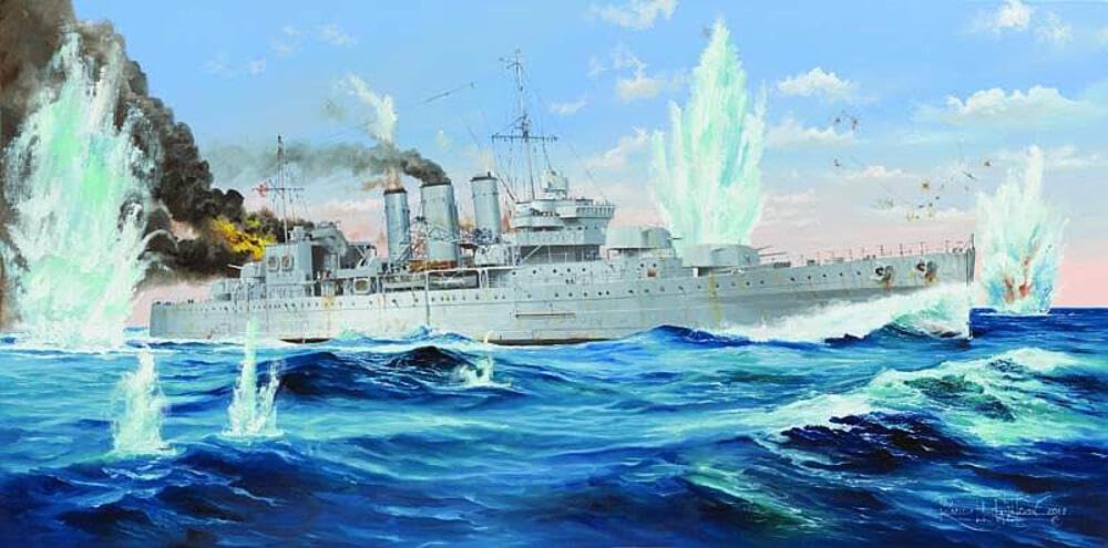 Trumpeter 005353 HMS Cornwall Modellbausatz, verschieden