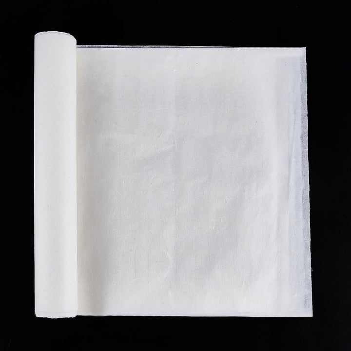 NBEADS 10 Stück Maulbeerpapier, 144x38cm Kalligraphie Papier Natürliches Decoupage Seidenpapier Natu