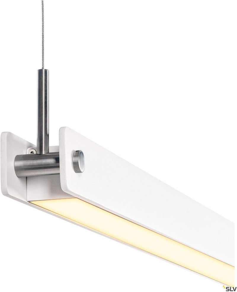 SLV NOYA | Pendelleuchte, Wohnzimmer-Lampe, Innen-Beleuchtung, Hänge-Leuchte Esszimmer, LED, Decken-