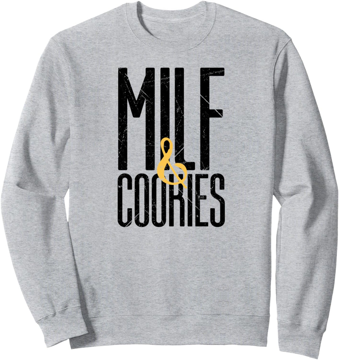 Lustiger Erwachsenen-Humorvoller Milf und Cookies I Hot Sexy Mothers Sweatshirt
