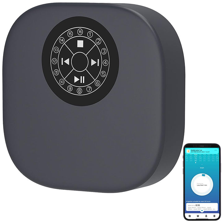 Royal Gardineer für Bluetooth: WLAN-Smart-Sprinkler-Controller, 16 Zonen, Echtzeit-Wetter, App (WiFi