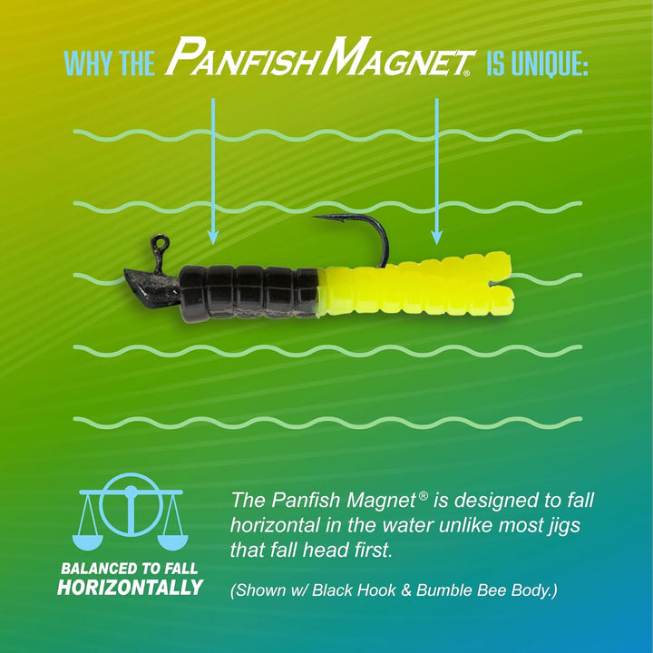 Trout Magnet Herren Panfish Magnet-Set, Mehrfarbig/Meereswellen (Ocean Tides), 15 Pack