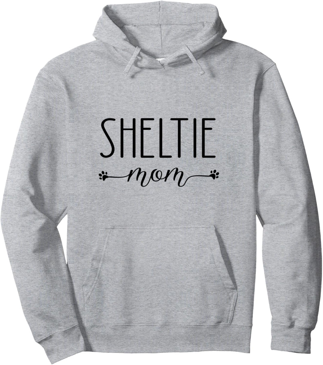 Dog Lover Sheltie Mom Pullover Hoodie