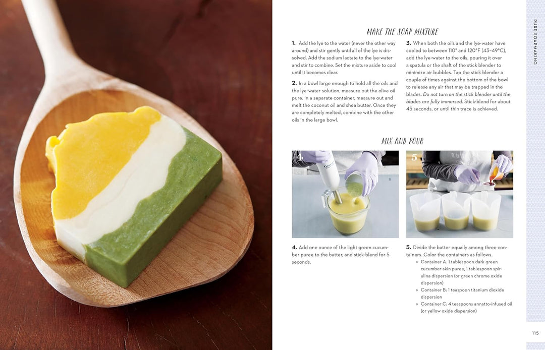Pure Soapmaking: How to Create Nourishing, Natural Skin Care Soaps, Spiralbindung