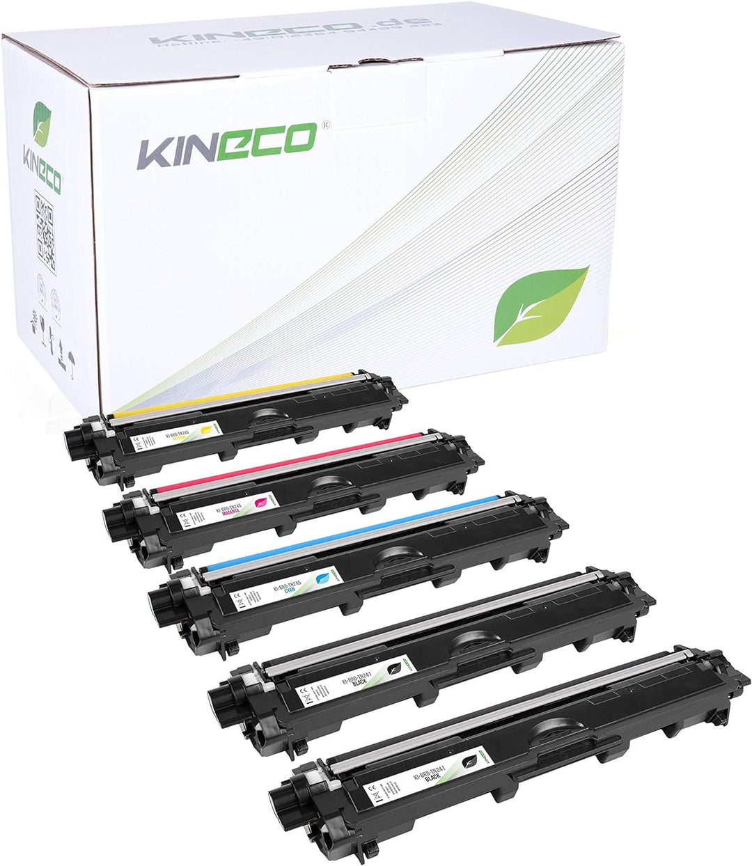 Kineco 5 Toner kompatibel für Brother TN-241 TN-245 für Brother DCP-9022CDW MFC-9142CDN 9342CDW 9332